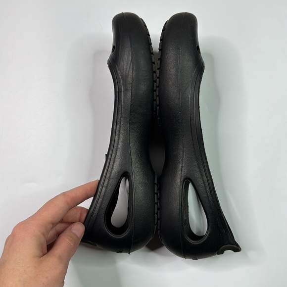 Croc Kadee Black Ballet Flats Shoes Size 7 Women - Picture 3 of 9